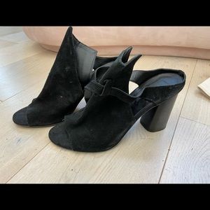 TOPSHOP Black Booties - Size 11